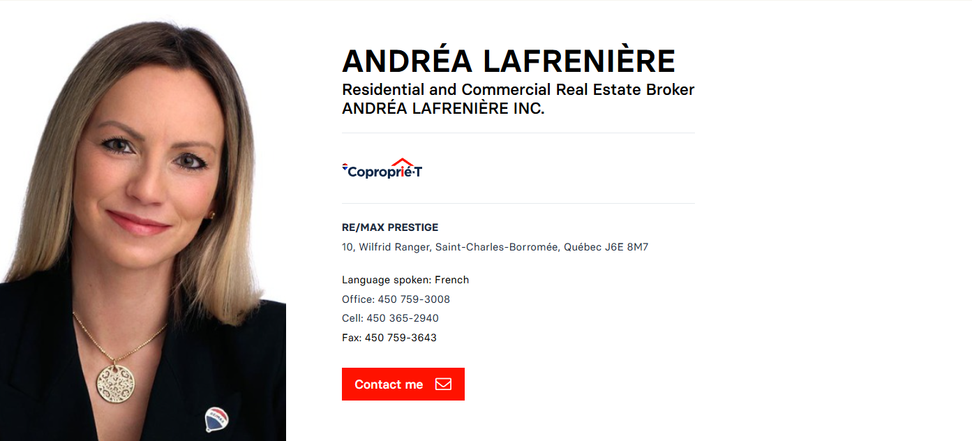 ANDRÉA LAFRENIÈRE INC.